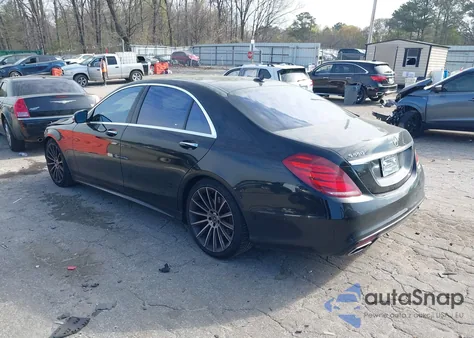 2015 Mercedes-Benz S 550 из США, поврежденный, VIN WDDUG8CB1FA136459